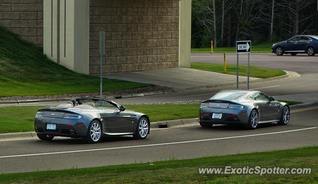 Aston Martin Vantage spotted in Prior Lake, Minnesota