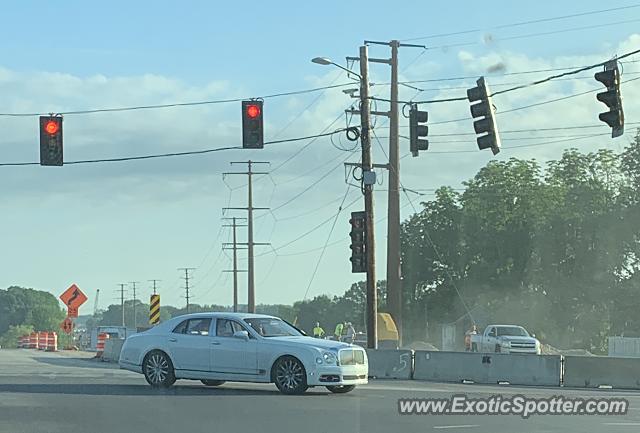 Bentley Mulsanne spotted in Verona, Wisconsin