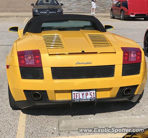 Lamborghini Gallardo spotted in Springfield, Illinois