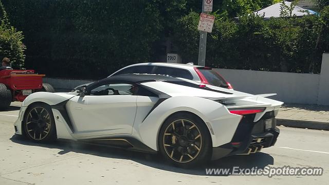 W Motors Fenyr Supersport spotted in Los Angles, California