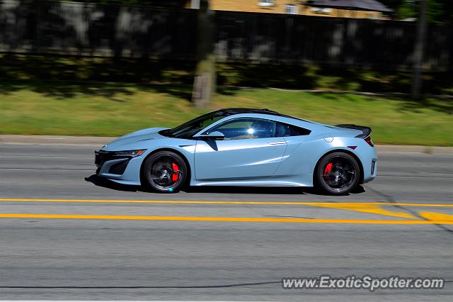 Acura NSX spotted in Toronto, Canada