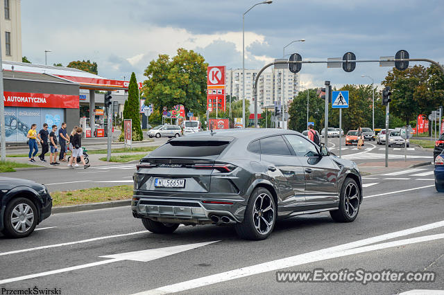 Lamborghini Urus spotted in Zielona Góra, Poland
