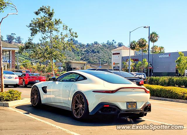Aston Martin Vantage spotted in San Diego, California