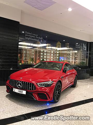 Mercedes AMG GT spotted in Dubai, United Arab Emirates