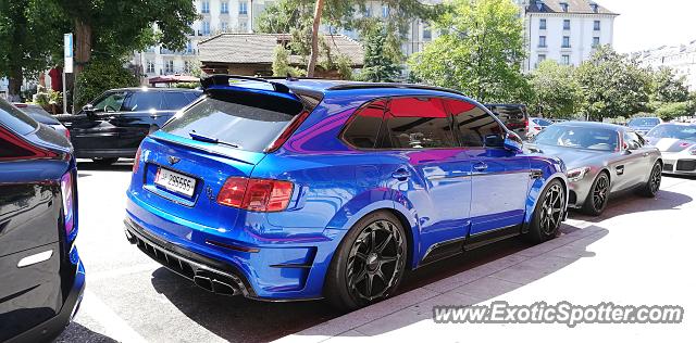 Bentley Bentayga spotted in Geneve, Switzerland