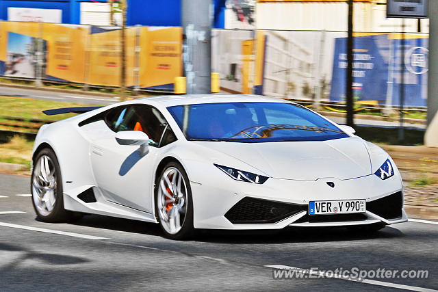 Lamborghini Huracan spotted in Bremen, Germany