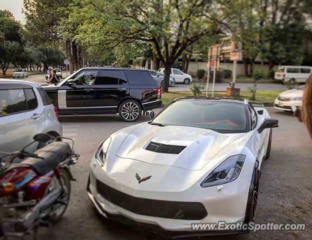 Chevrolet Corvette Z06 spotted in Islamabad, Pakistan