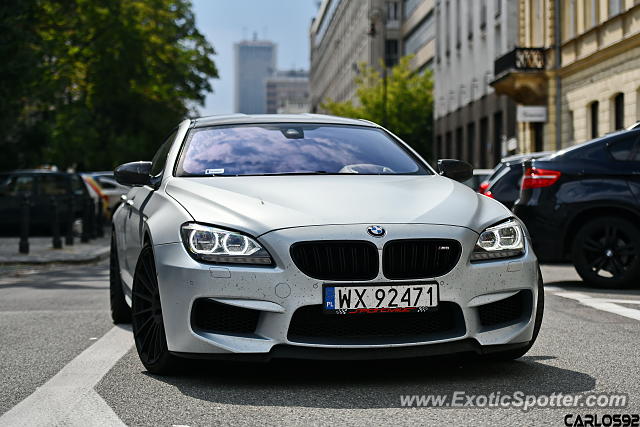 BMW M6 spotted in Warsaw, Poland