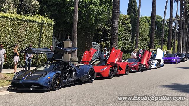 Pagani Huayra spotted in Beverly Hills, California
