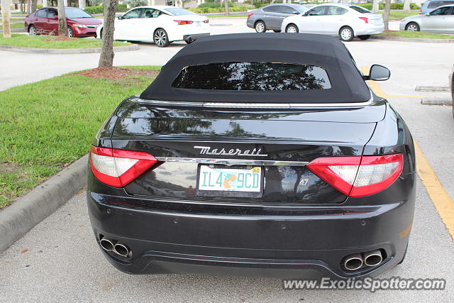 Maserati GranCabrio spotted in Fort Myers, Florida