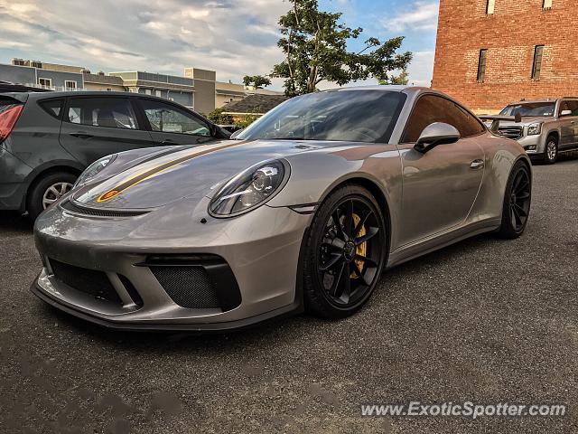 Porsche 911 GT3 spotted in Bar Harbor, Maine