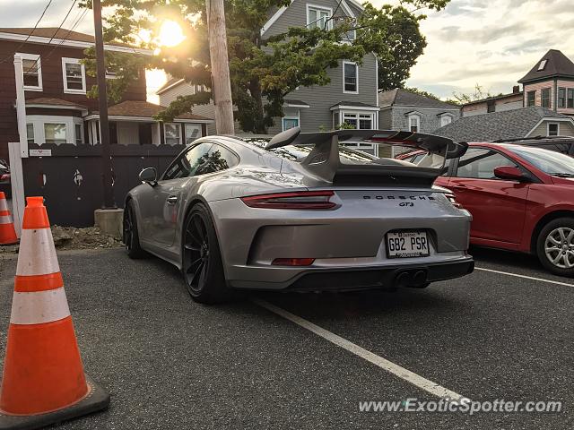 Porsche 911 GT3 spotted in Bar Harbor, Maine