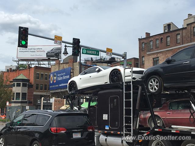 Fisker Karma spotted in Boston, Massachusetts