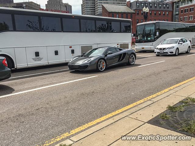 Mclaren MP4-12C spotted in Boston, Massachusetts