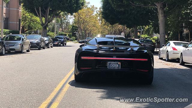 Bugatti Chiron spotted in Beverly Hills, California