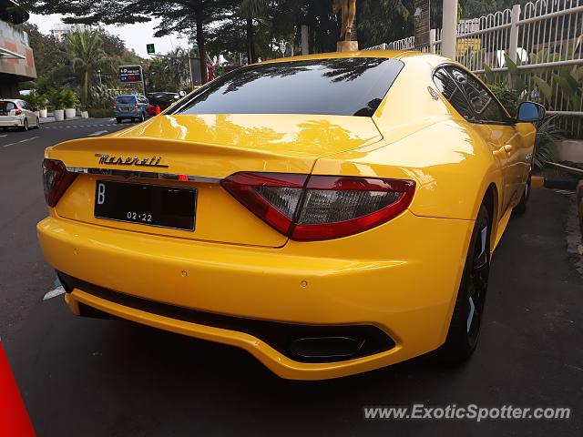Maserati GranTurismo spotted in Jakarta, Indonesia