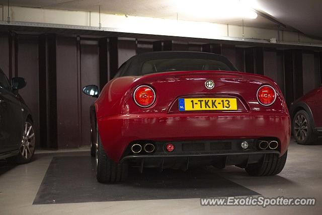 Alfa Romeo 8C spotted in Amsterdam, Netherlands