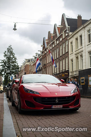 Ferrari Portofino spotted in Amsterdam, Netherlands