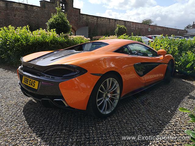 Mclaren 570S spotted in Billingham, United Kingdom