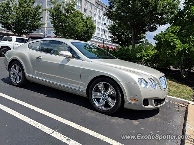 Bentley Continental spotted in Bridgewater, New Jersey