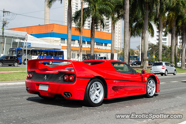Ferrari F50 spotted in São Paulo, SP, Brazil