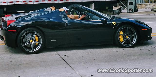 Ferrari 458 Italia spotted in Birmingham, Michigan