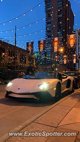 Lamborghini Aventador spotted in Denver, Colorado