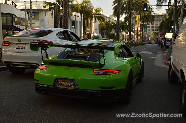 Porsche 911 spotted in Beverly Hills, California