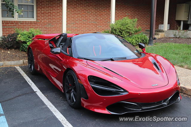 Mclaren 720S spotted in Great falls, Virginia