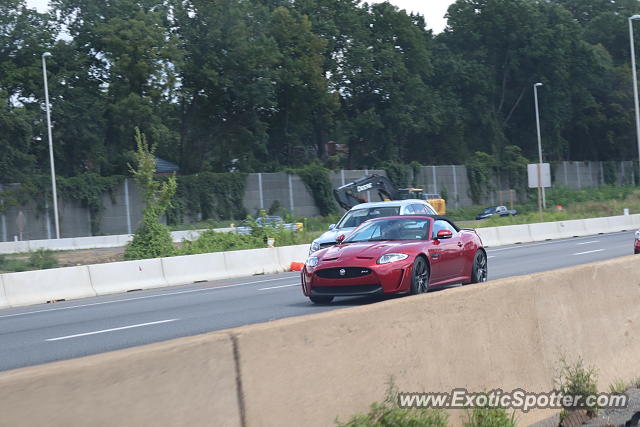 Jaguar XKR-S spotted in Laurel, Maryland