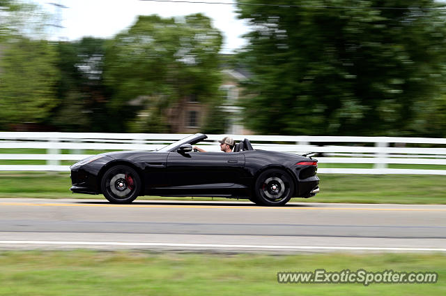 Jaguar F-Type spotted in Columbus, Ohio