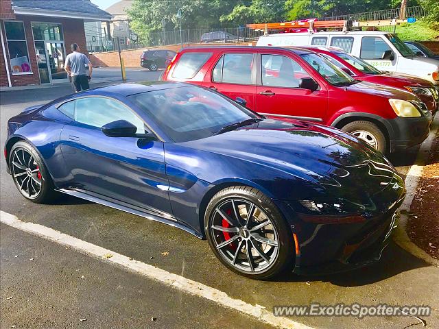 Aston Martin Vantage spotted in Scotch Plains, New Jersey