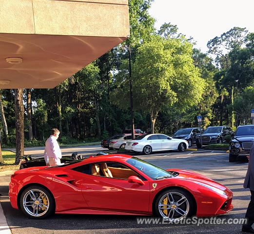 Ferrari 488 GTB spotted in Jacksonville, Florida