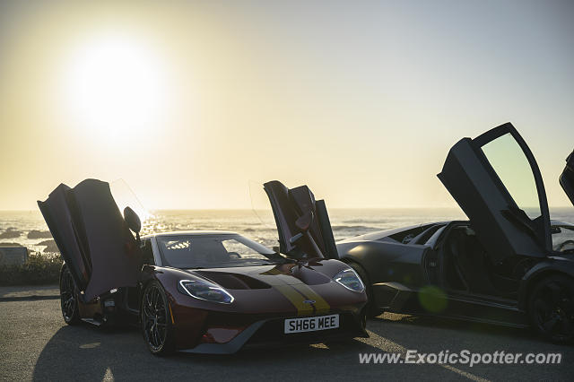 Ford GT spotted in Pebble Beach, California