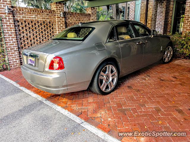Rolls-Royce Ghost spotted in Bluffton, South Carolina
