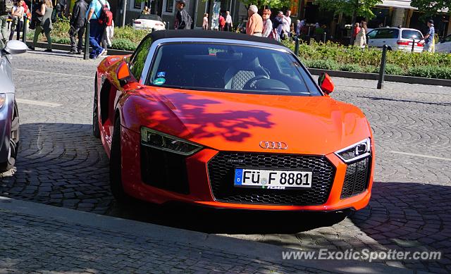 Audi R8 spotted in Prague, Czech Republic