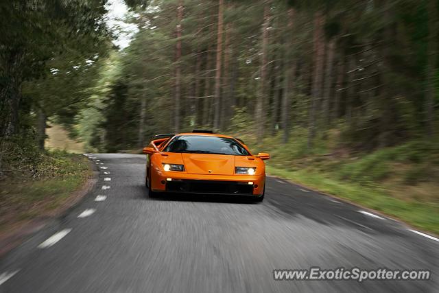 Lamborghini Diablo spotted in Random, Sweden