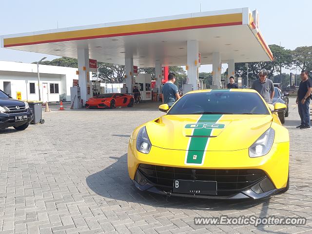 Ferrari F12 spotted in Jakarta, Indonesia