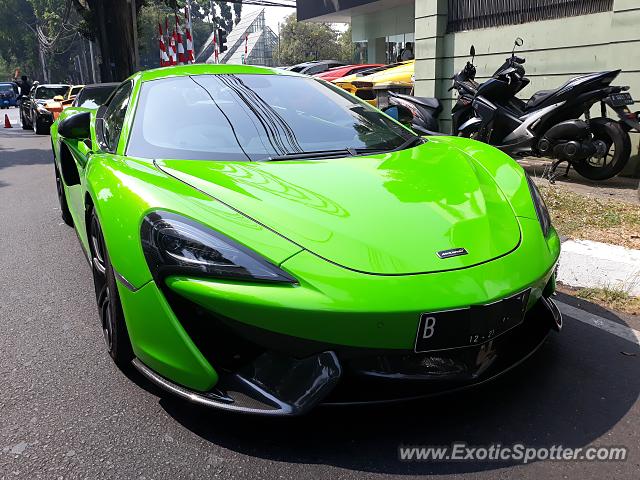 Mclaren 570S spotted in Jakarta, Indonesia