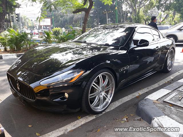 Maserati GranTurismo spotted in Jakarta, Indonesia