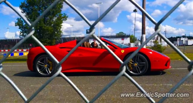 Ferrari 488 GTB spotted in English Town, New Jersey
