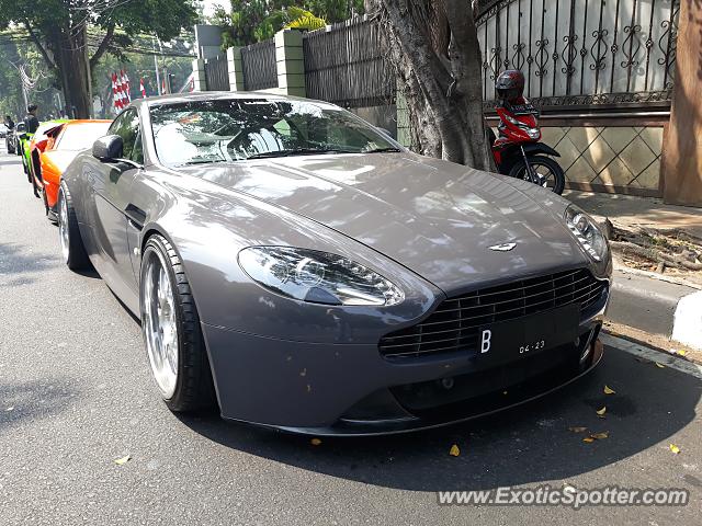 Aston Martin Vantage spotted in Jakarta, Indonesia