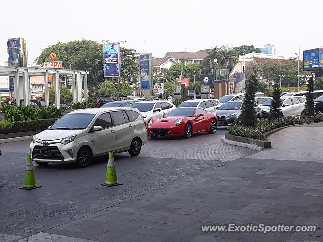 Ferrari California spotted in Jakarta, Indonesia