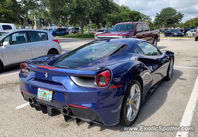 Ferrari 488 GTB spotted in Jacksonville, Florida