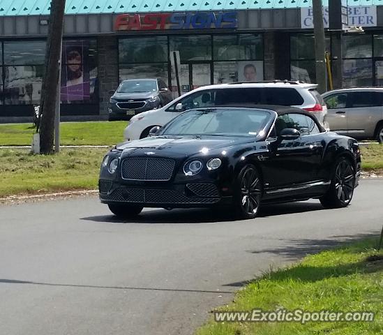 Bentley Continental spotted in Bound Brook, New Jersey