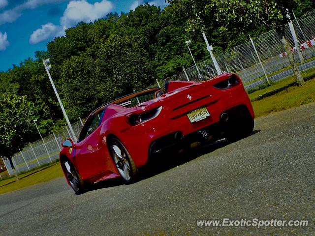 Ferrari 488 GTB spotted in English Town, New Jersey