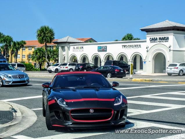 Jaguar F-Type spotted in Jacksonville, Florida