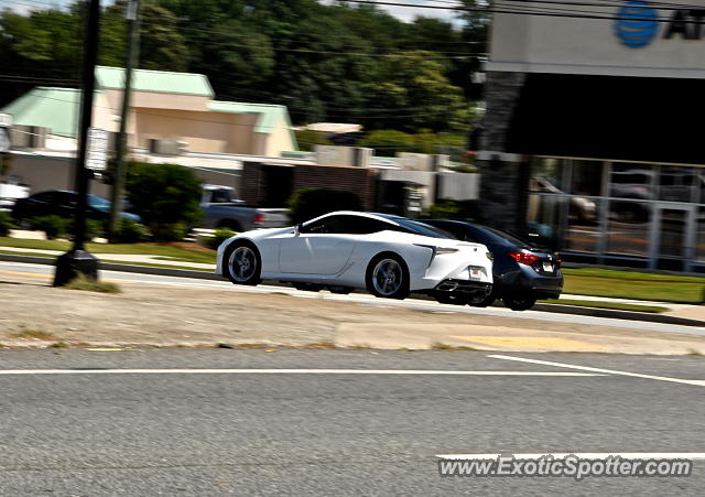 Lexus LC 500 spotted in Tucker, Georgia