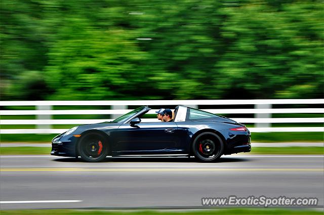 Porsche 911 spotted in New Albany, Ohio