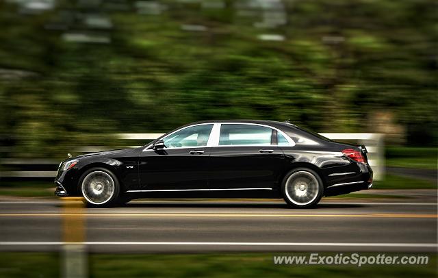 Mercedes Maybach spotted in New Albany, Ohio